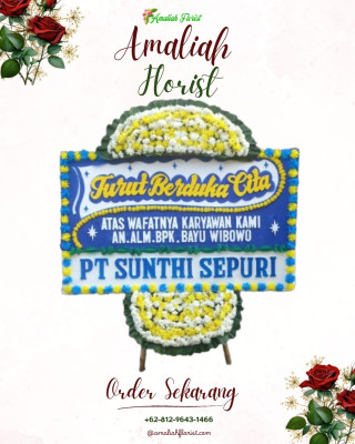 Papan Bunga Duka di Malalayang Satu
